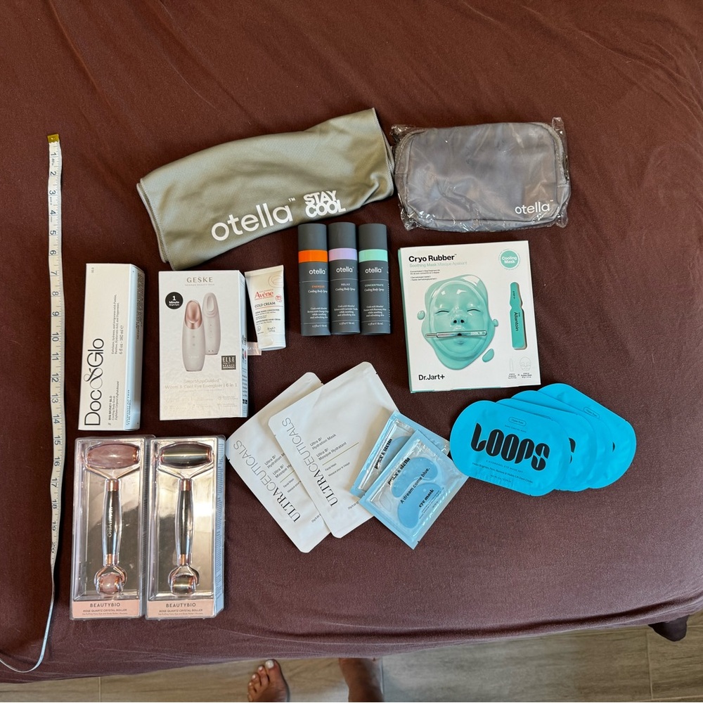 NEW Skincare Bundle MSRP $300 Dr Jart, Geske, Otella, Beauty Bio Rollers, eyemsk